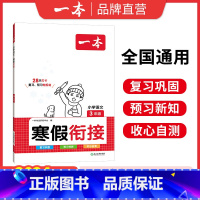 [语文]寒假衔接 小学三年级 [正版]寒假衔接阅读口算练字帖小学语文数学寒假作业语文寒假阅读字帖数学口算计算训练 一二三