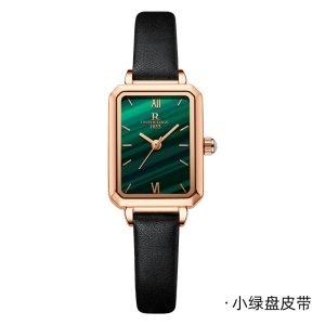 瑞之缘 网红手表女学生星空韩版简约时尚潮流防水抖音同款2021新款手表女网红小绿表抖音同款复古石英表