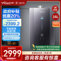 万和安睡洗 LS9PRO一级能效 燃气热水器16升零冷水 TSI增压瀑布浴 超一级能效 安睡洗2.0 LS9DPro