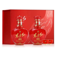 剑南春东方红1949 52度浓香型白酒 125ml*2瓶 礼盒装