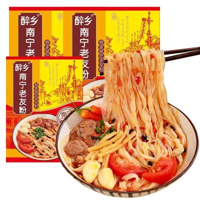 醉乡南宁老友粉300g*3袋广西老友粉速食扁粉干米粉老友酱料调料包酸笋豆豉配料河粉不螺蛳粉干切粉默认尺寸默认尺寸