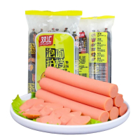 双汇泡面拍档245g*2袋装火腿肠泡面搭档香肠袋装速食休闲小零食