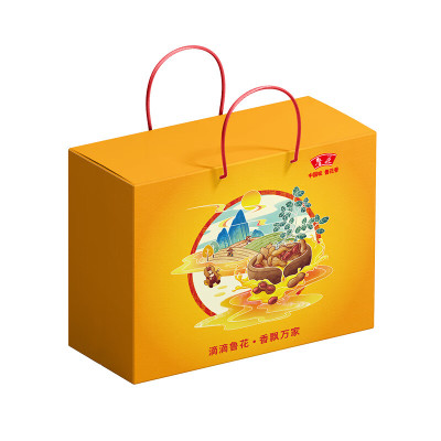 鲁花粮油调味礼盒吉庆有余礼盒E