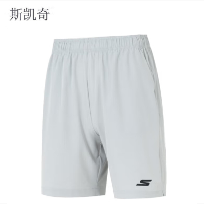 斯凯奇 男款梭织运动短裤 P225M272-02VPXXXL 条