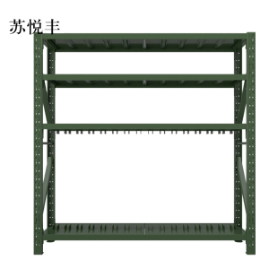 苏悦丰安保装备器材存放架军绿色拆装盾牌货架盾牌架2000*600*2000