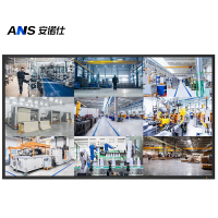安诺仕55英寸4K高清壁挂工业监视器液晶监控显示器 安防视频监控显示屏ANS-HWG550