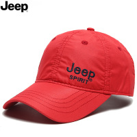 JEEP 吉普 速干防水棒球帽男士帽鸭舌帽遮阳帽子女CA