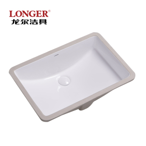 LONGER龙尔洁具 方形台下盆 LE-5556