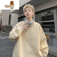 YANXU卫衣男款美式复古潮牌痞帅百搭宽松学生休闲外套上衣服