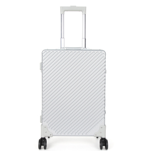 SUISSEWIN时尚潮流商务休闲多功能旅行箱SN7621A 银色 20寸