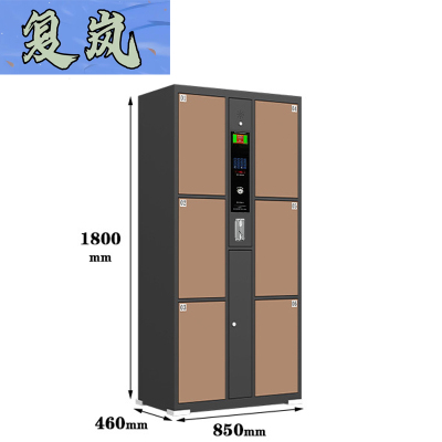 复岚 电子存包柜 投币/台
