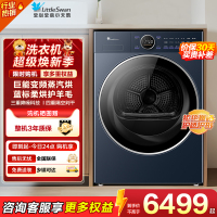 小天鹅(LittleSwan)10公斤热泵烘干机 变频电机 羊毛蓝标 蒸汽烘[小乌梅2.0高奢版]TH10VE60