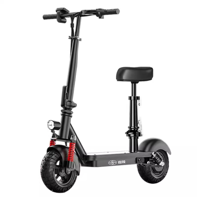 统百狮 电动折叠滑板车开学通勤锂电电动车便携代步车休闲电瓶车 个