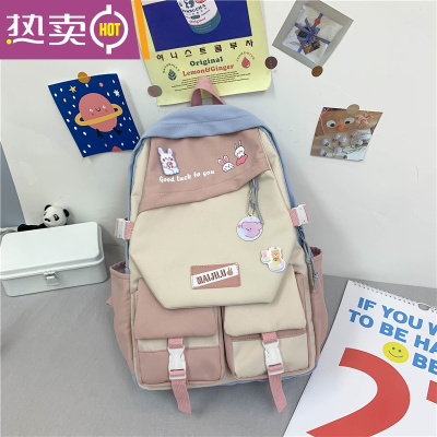 NEWLAKE女童书包小学生女一二三到六年级韩版轻便减负背包1-3-6超轻四五书包学生