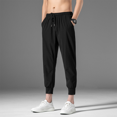 HLCOMAN加绒裤男外穿加厚羔绒卫裤休闲运动男士裤子秋冬款大码棉裤束脚棉裤