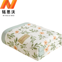 铭思沃单被150*200cm条 薄荷绿