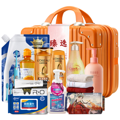 欧莱雅&蔬果园洗护清洁 12件套装-CYMX250818006