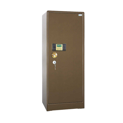 臻远全钢实心防盗保险柜 高180cm密码款古铜色