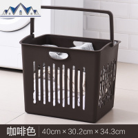脏衣篮脏衣服收纳筐洗衣玩具框桶家用娄装落地卫生间篓放污收衣蓝 三维工匠收纳篮