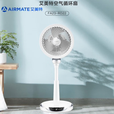 艾美特(AIRMATE)空气循环扇家用台立两用家用落地扇32档15H定时落地扇对流风扇FA23-RD22 遥控款
