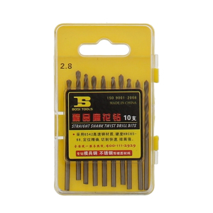 波斯(BOSI) 荧光系列精品麻花钻 2.8mm 盒
