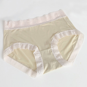 冰丝内裤女ZK工厂高弹蕾丝内裤三角裤夏季女式内裤衩