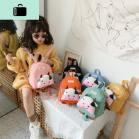 儿童书包幼儿园男1-3-6岁帆布双肩包婴幼儿防走失背包女孩可爱潮NEW LAKE