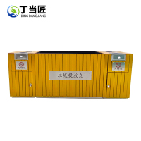 丁当匠金属果皮箱垃圾箱垃圾桶不锈钢站台垃圾投放箱垃圾桶A255