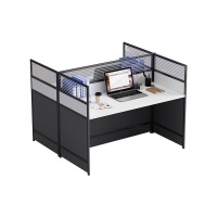 中豫鑫泽 ZYXZ5031424 职员桌屏风工位职员办公桌 对坐双人位