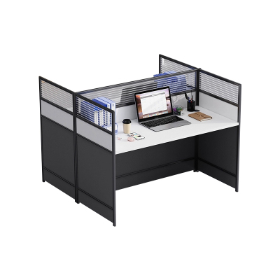 中豫鑫泽 ZYXZ5031424 职员桌屏风工位职员办公桌 对坐双人位