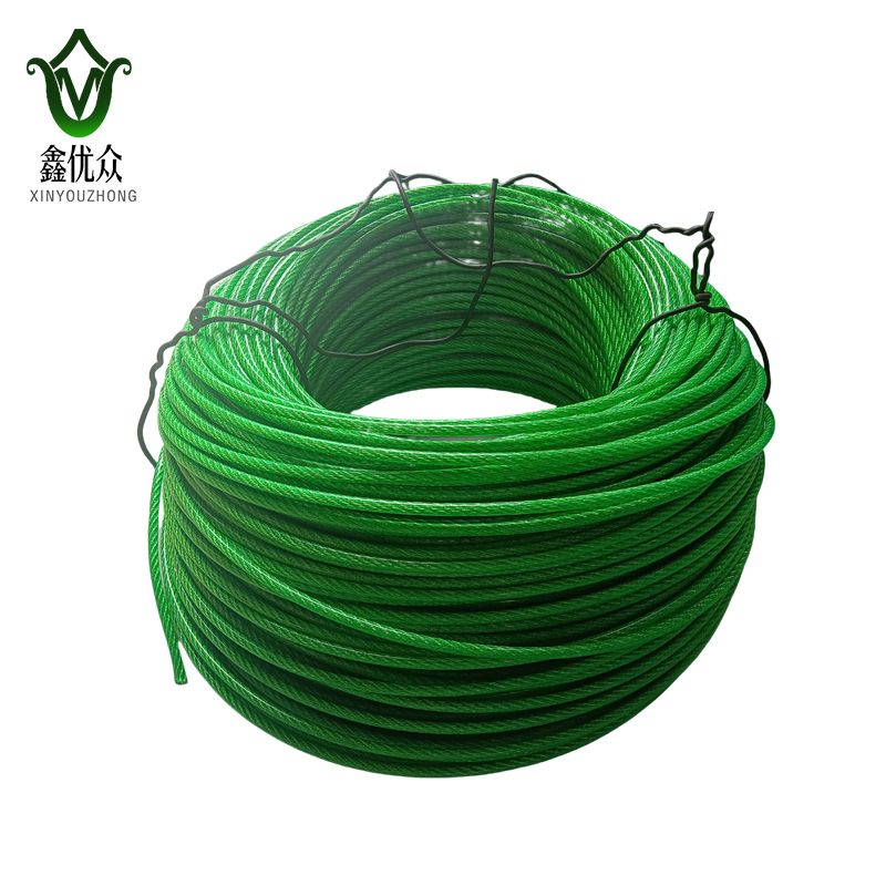 鑫优众 包塑钢丝绳 6mm 米