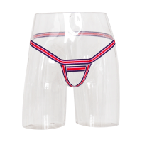 桃色缘 多款钢钉锁扣电动阳具贞裤皮革裤 sm情趣用品女用器具SM私密调教成人用品内裤男 随机色阳具提升裤单条M码