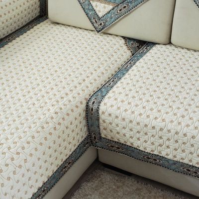 SleepyBear欧式田园四季沙发垫布艺防滑皮沙发坐垫套沙发巾定做