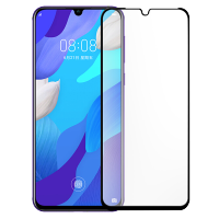 [买2送磨砂手机壳]轻万适用华为nova5pro钢化膜全屏黑色高清透明防摔贴膜huawei手机保护膜全玻璃