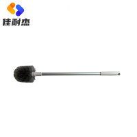 佳耐杰 壁挂式圆头马桶刷铝合金杆 标准款/个