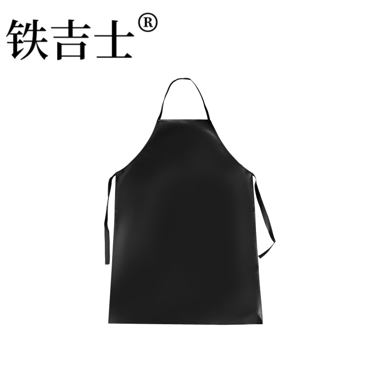铁吉士 黑色软皮围裙 115cm宽80cm 单位:件