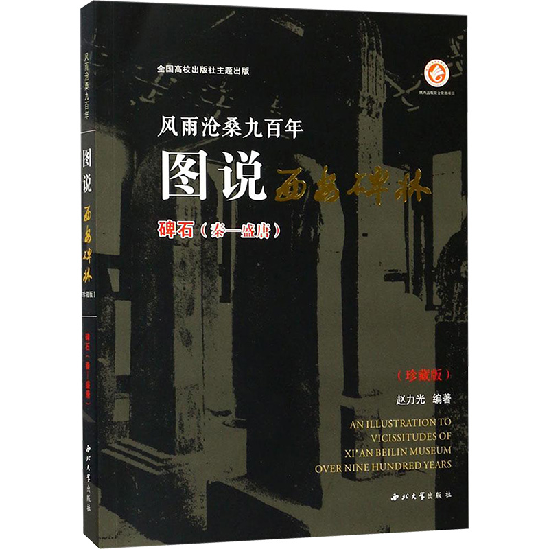 [M]风雨沧桑九百年:图说西安碑林:珍藏版.碑石.秦-盛唐-9787560437934