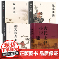 [4册]古代志怪小说鉴赏辞典+扪虱谈鬼录+说魂儿+鬼在江湖 栾保群作品中国古代神话民间传说志怪小说神怪力乱神文学书籍