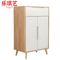 乐琪艺 实木鞋柜 60cm 个