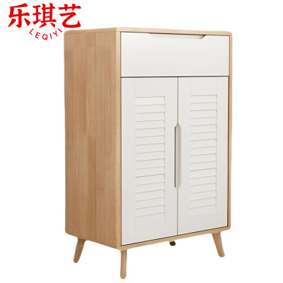 乐琪艺 实木鞋柜 60cm 个