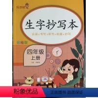 9787533093983 四年级上 [正版] 生字抄写本 彩绘版 四年级 上册