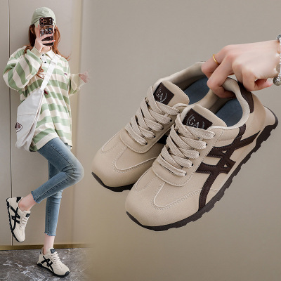 20266春季老爹鞋新款韩版ins女学生厚底增高运动板鞋休闲街拍