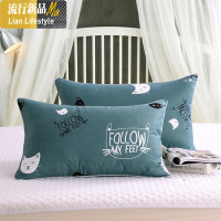 ins网红枕头男生款小女孩学生宿舍床单人舒适低枕芯儿童可爱9.9只 三维工匠