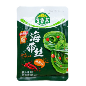 吉香居麻辣香辣野山椒芝麻海带丝下饭菜咸菜开味小菜四川泡菜88g*10