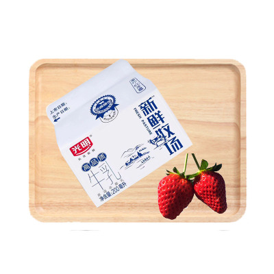 光明新鲜牧场鲜牛奶200ml*8盒高品质牛奶营养早餐鲜奶高温杀菌乳