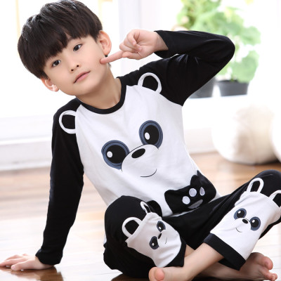 HLCOMAN秋季9儿童11中大童睡衣男童12-15岁长袖棉卡通春秋款棉男孩子