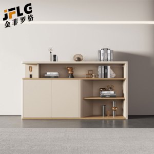 金菲罗格茶水办公柜子隔断储物柜矮柜置物柜 140*100*40cm