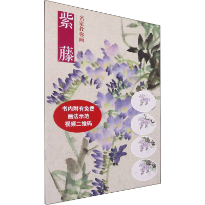 正版新书]名家教你画紫藤张贤明 著9787540152741