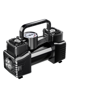 车载充气泵双缸大功率便携式带测胎压电动汽车轮胎打气泵4204