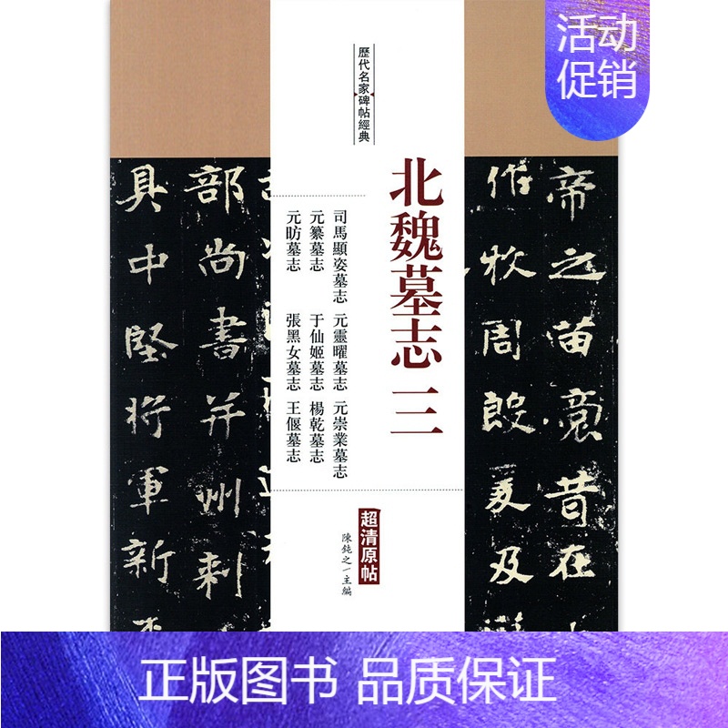 [正版]满2件减2元北魏墓志三司马顯姿墓志元霊曜墓志元崇业墓志元纂墓志于仙姬墓志杨乾墓志元肪墓志张黑女墓志王堰墓志毛笔字